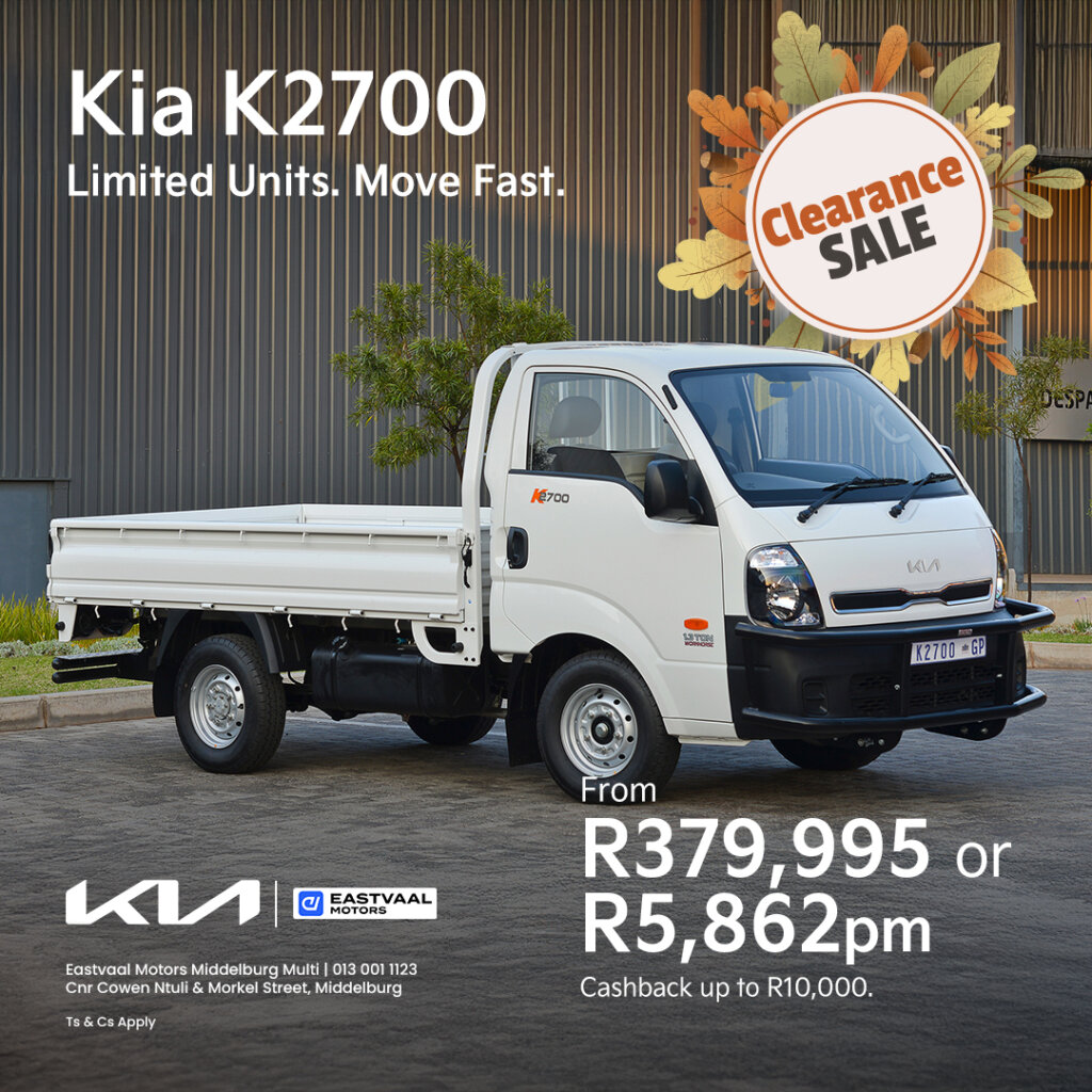 Clearance Sale – Kia K2700 from Eastvaal Motors