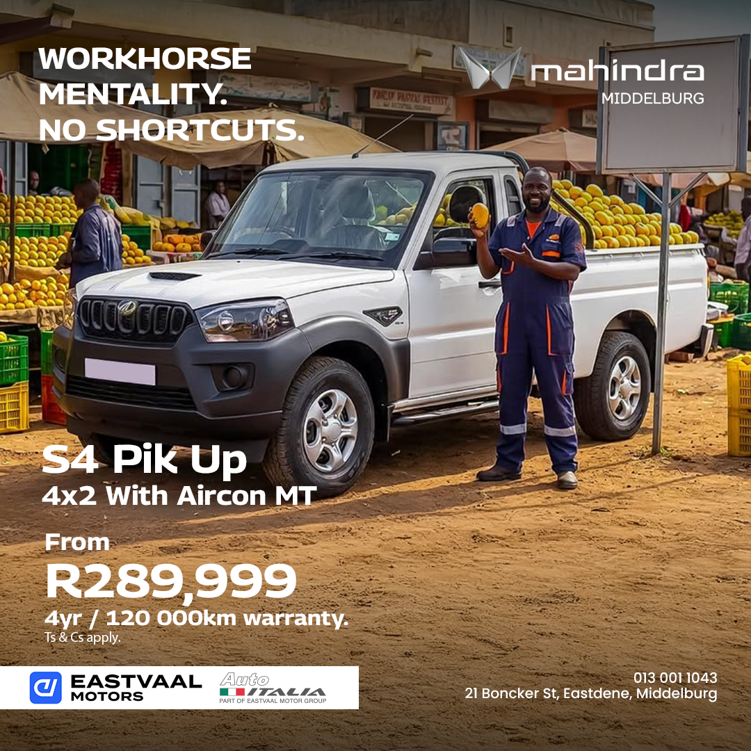 Mahindra S4 Bakkie from Mahindra Middelburg