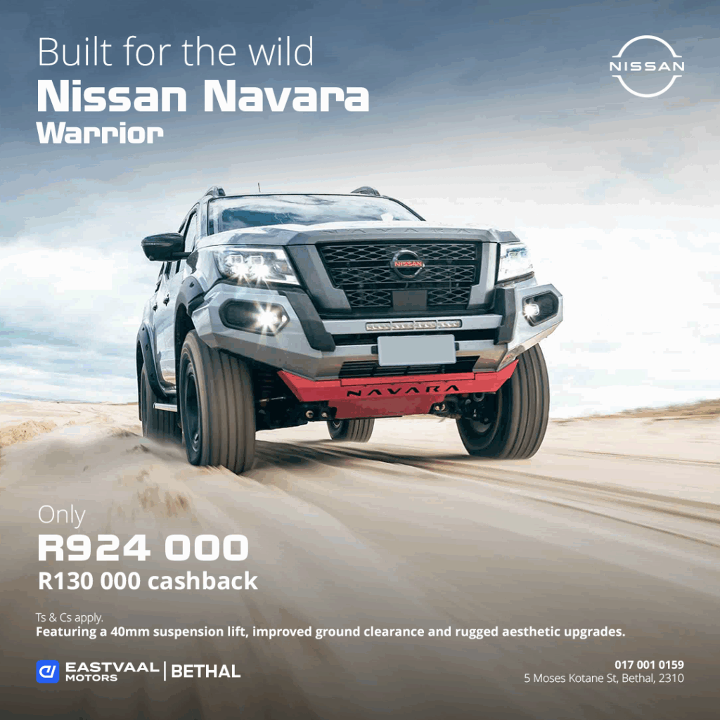 Nissan Navara Warrior from Eastvaal Motors
