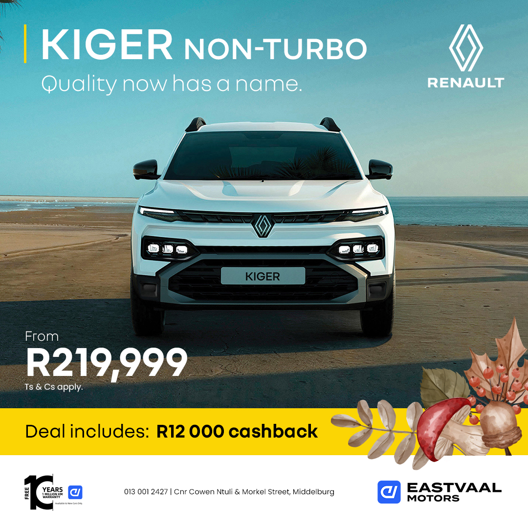 Renault – Kiger from Eastvaal Middelburg Renault