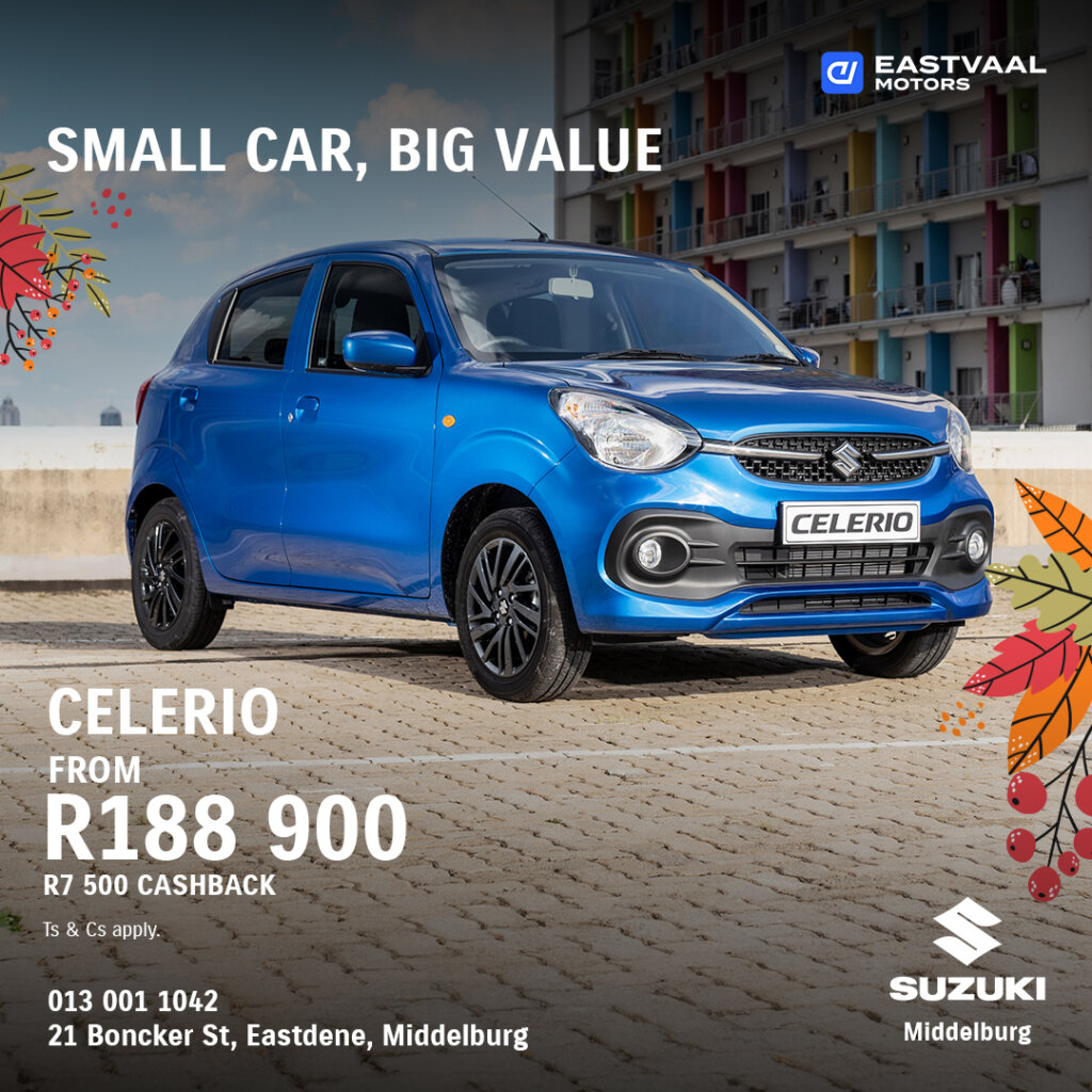 Suzuki Celerio from Eastvaal Motors