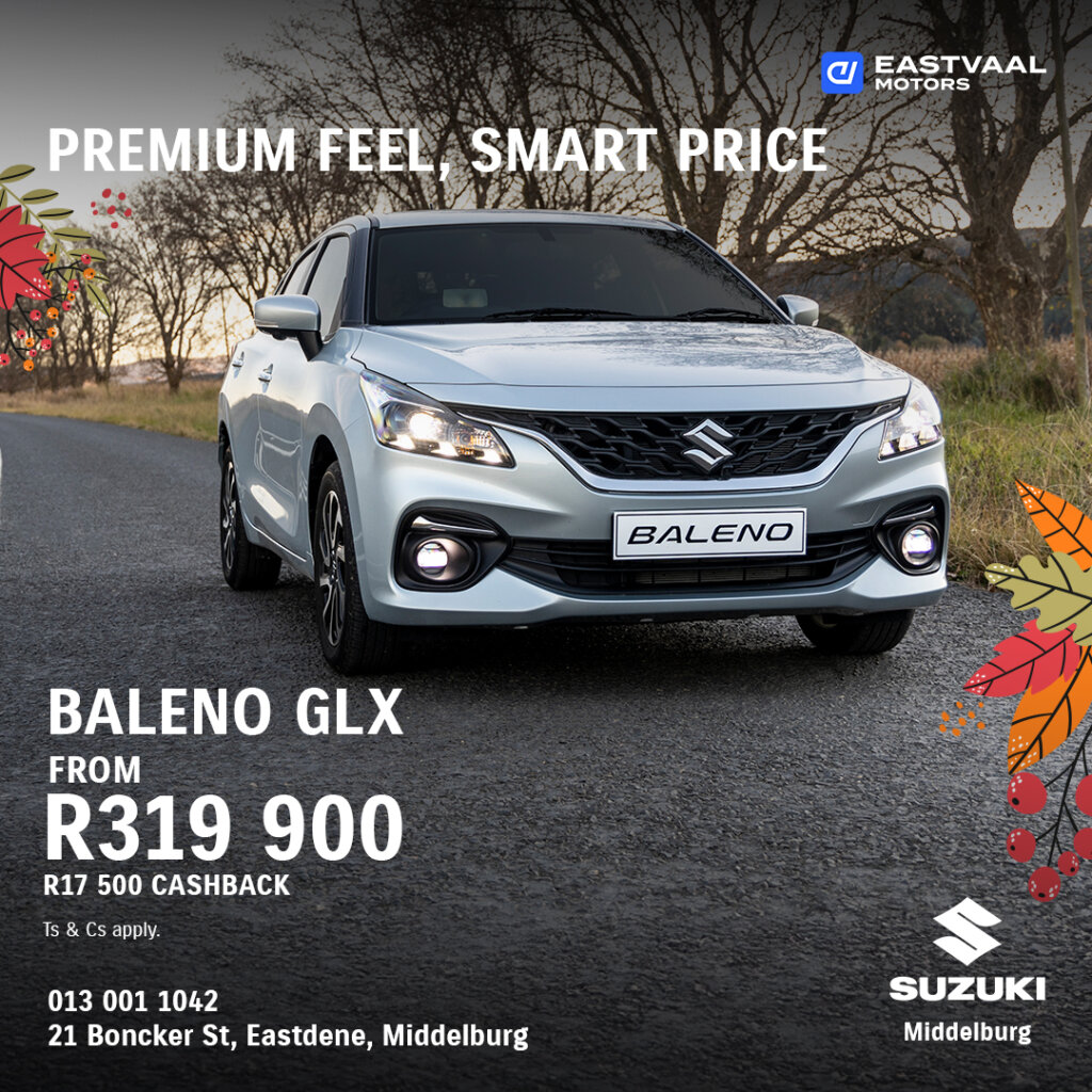 Suzuki Baleno GLX from Eastvaal Motors