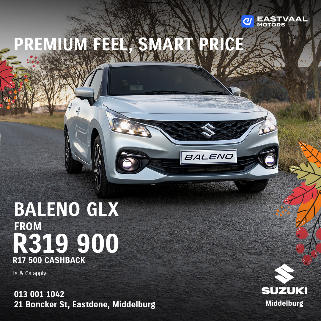 Suzuki Baleno GLX from Suzuki Middelburg