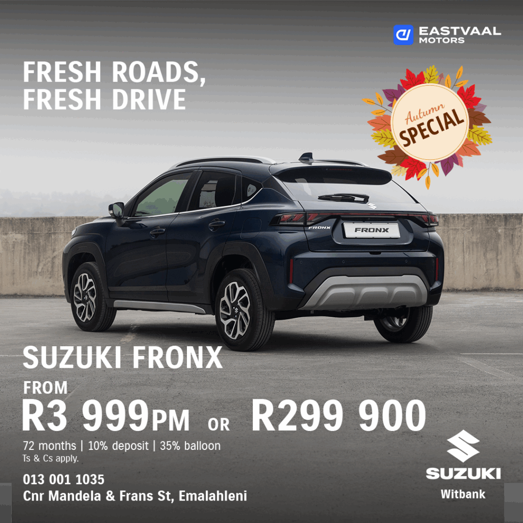 Autum Special – Suzuki Fronx from Eastvaal Motors