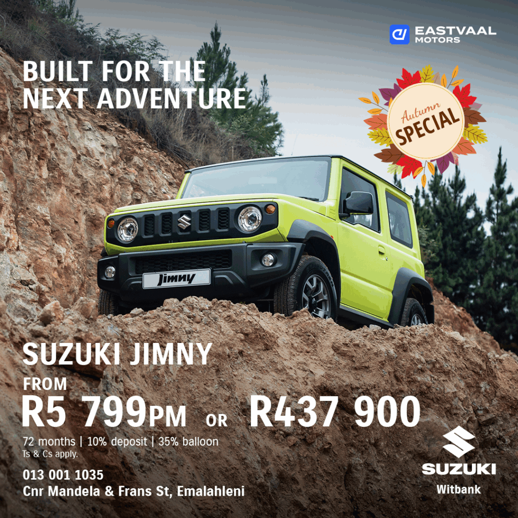 Autum Special – Suzuki Jimny from Eastvaal Motors