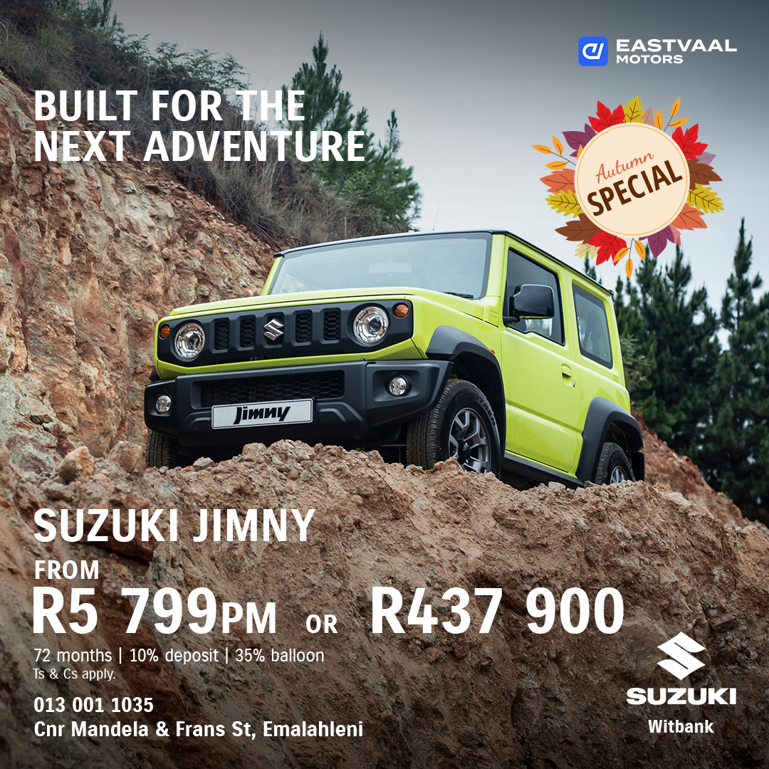 Autum Special – Suzuki Jimny from Eastvaal Suzuki Emalahleni