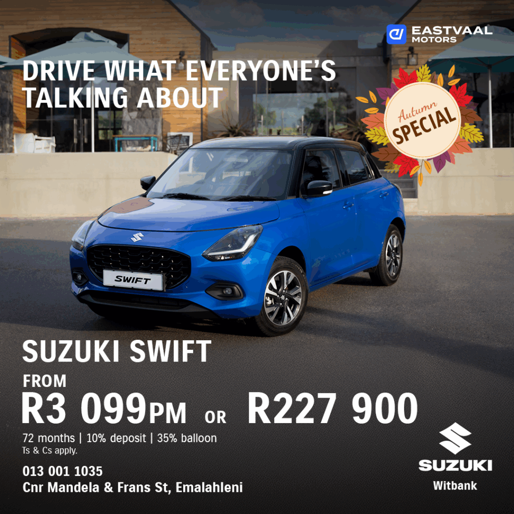 Autum Special – Suzuki Swift from Eastvaal Motors