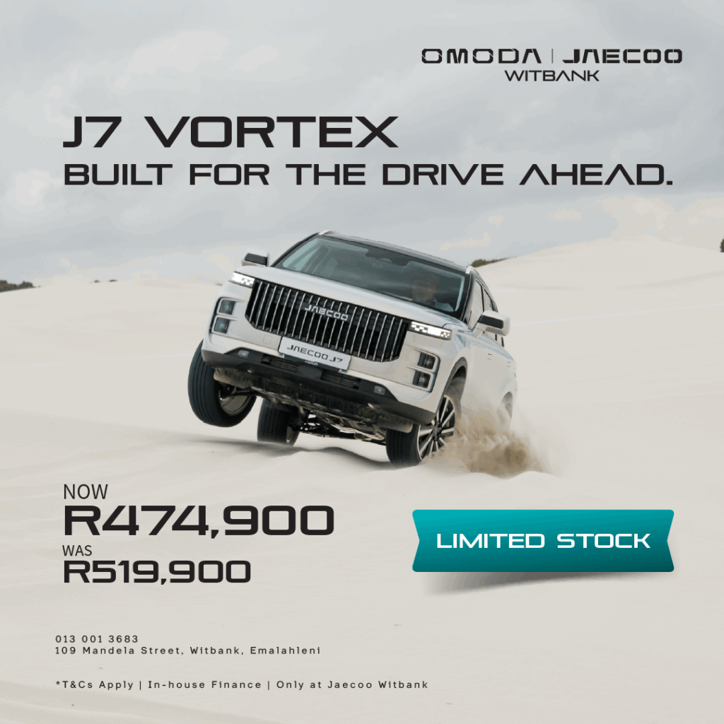 Jaecoo J7 – Limited Stock from Eastvaal Motors