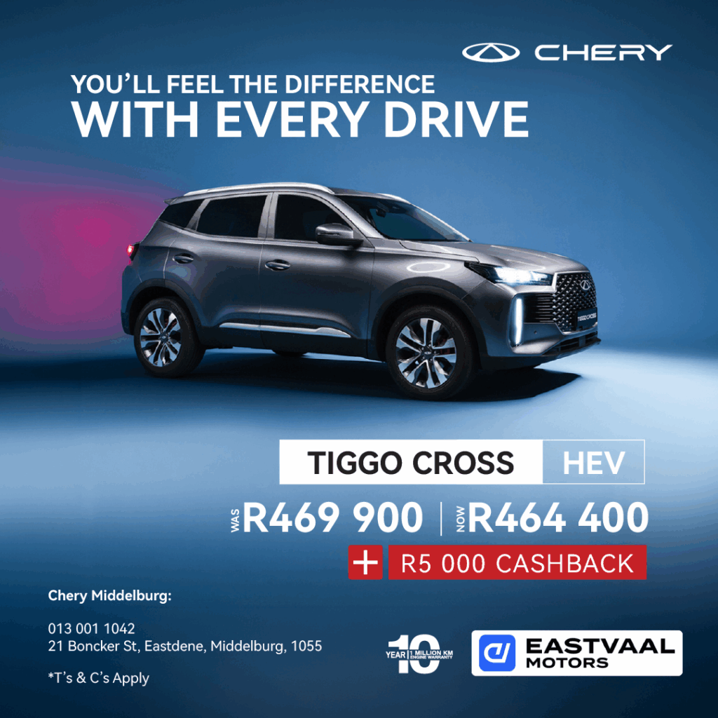 Chery Tiggo Cross HEV from Eastvaal Motors