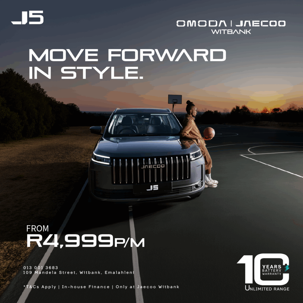 Jaecoo J5 from Eastvaal Motors
