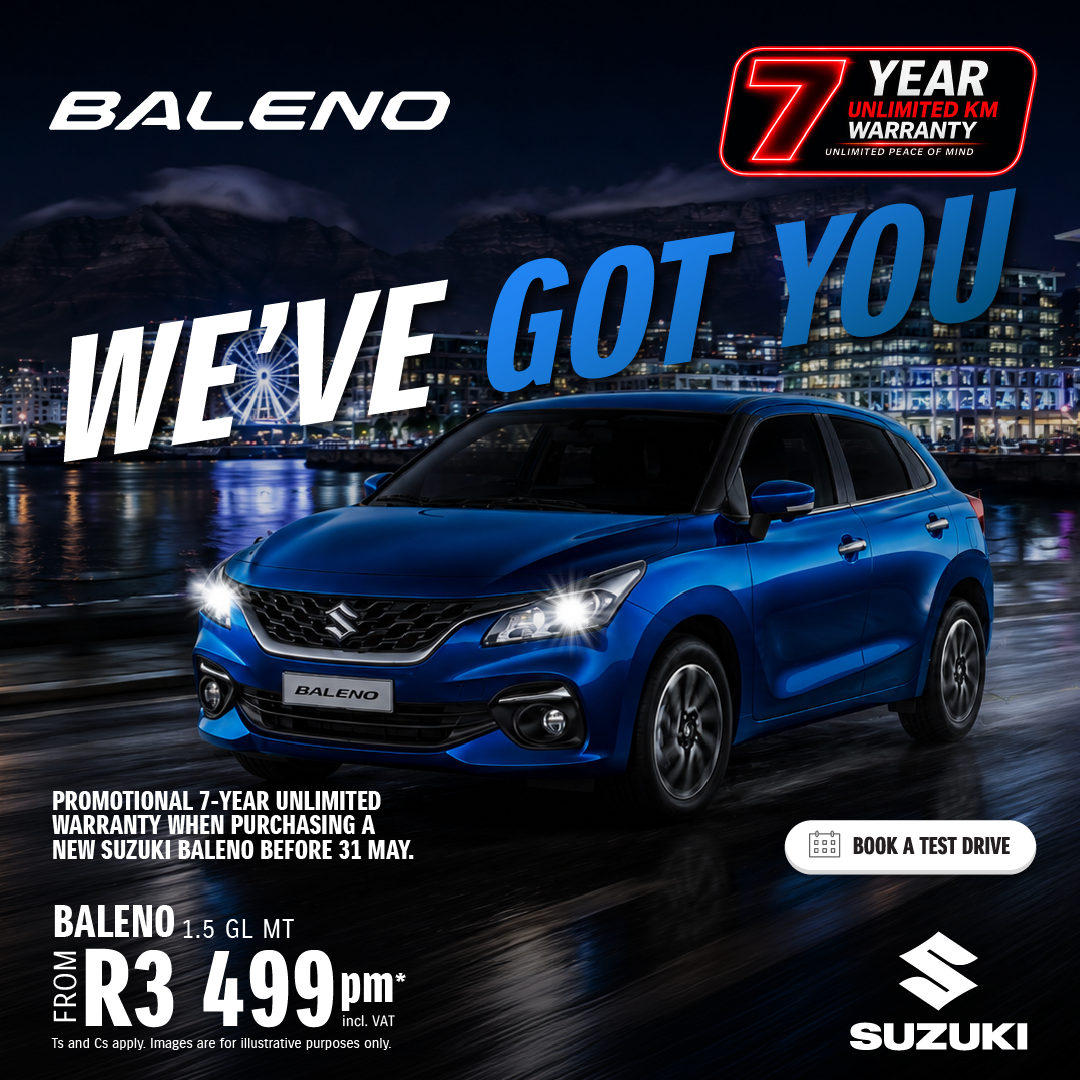 Suzuki Baleno from Eastvaal Suzuki Emalahleni