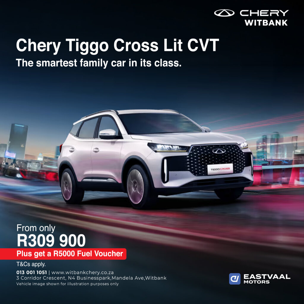 Chery Tiggo Cross Lit CVT from Eastvaal Motors