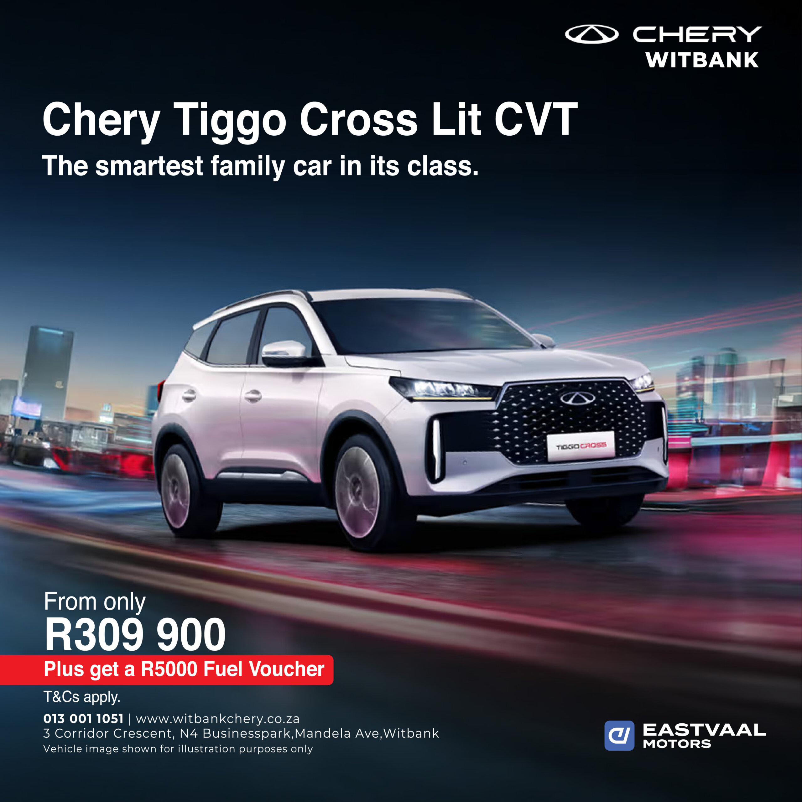Chery Tiggo Cross Lit CVT from Chery Witbank