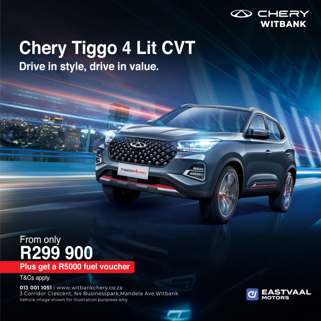 Chery Tiggo 4 Lit cvt from Eastvaal Motors