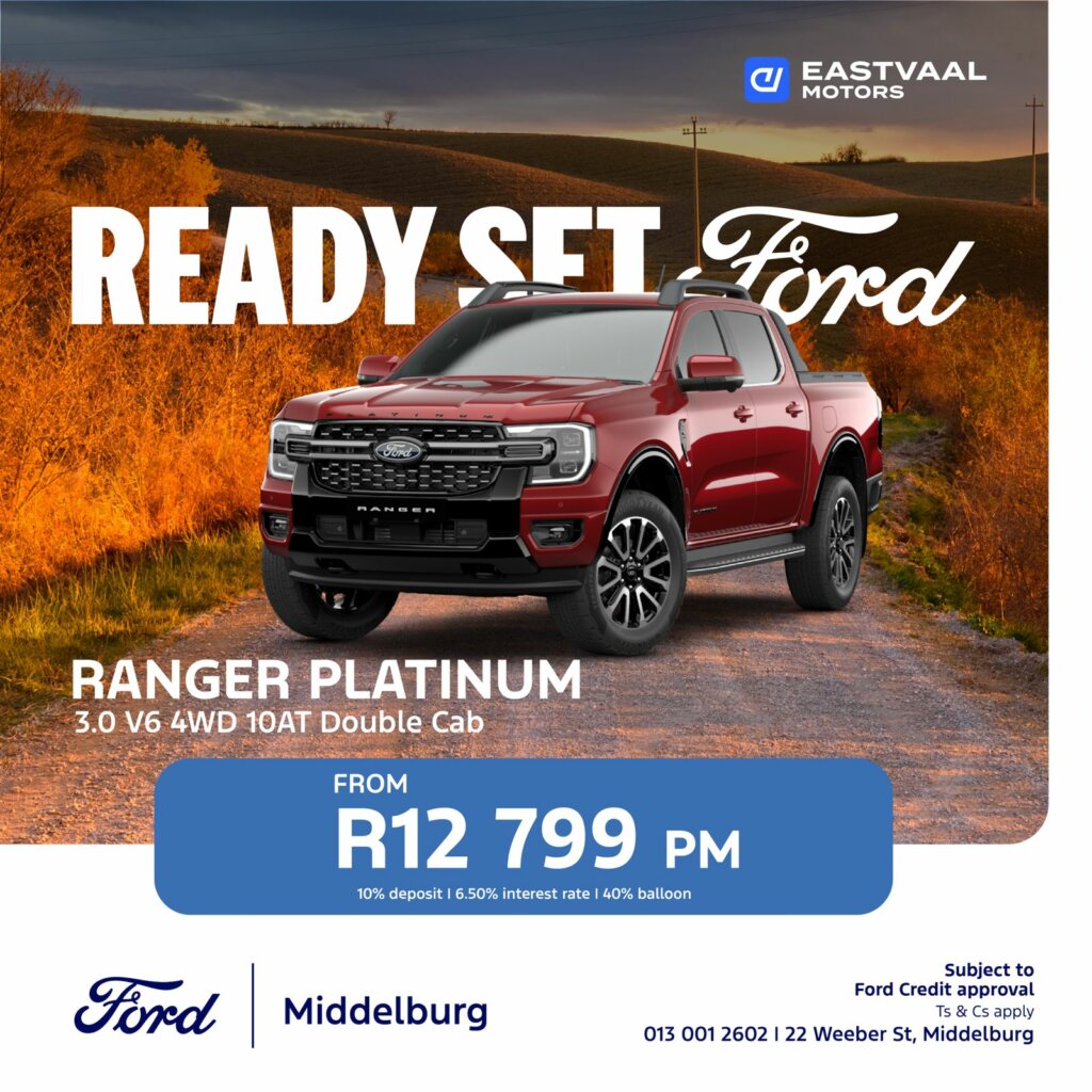 Ranger Platinum 3.0 V6 4WD 10AT Double Cab from Eastvaal Motors