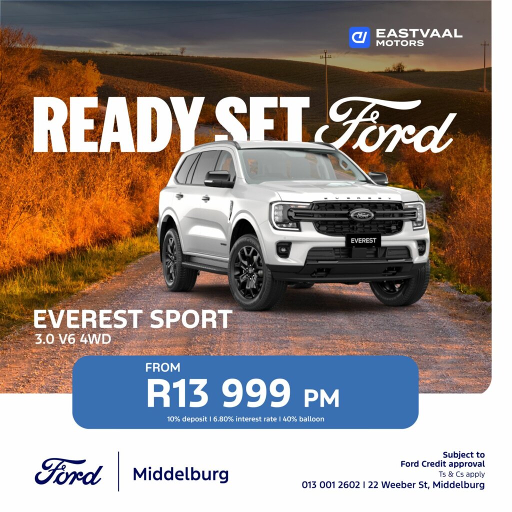 Everest Sport 3.0 V6 4WD from Eastvaal Motors