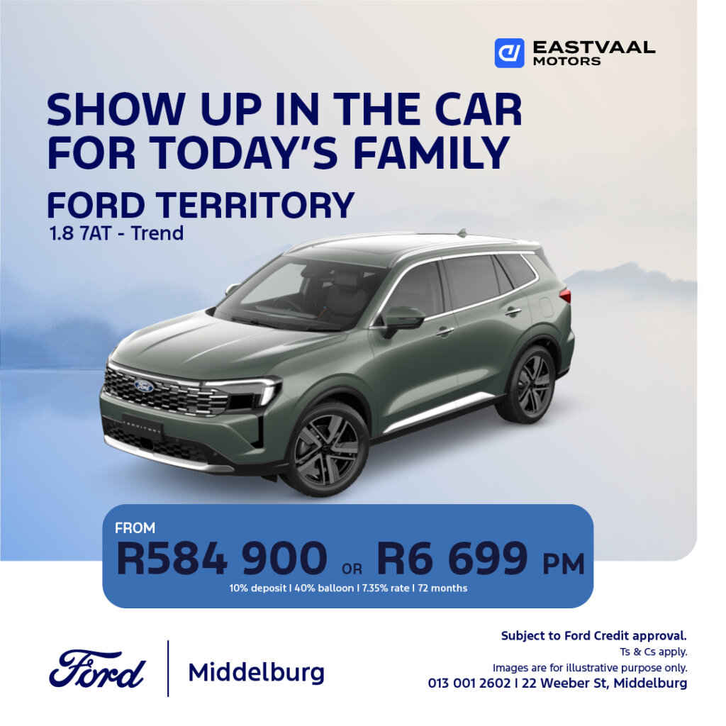 Fords Territory from Eastvaal Motors