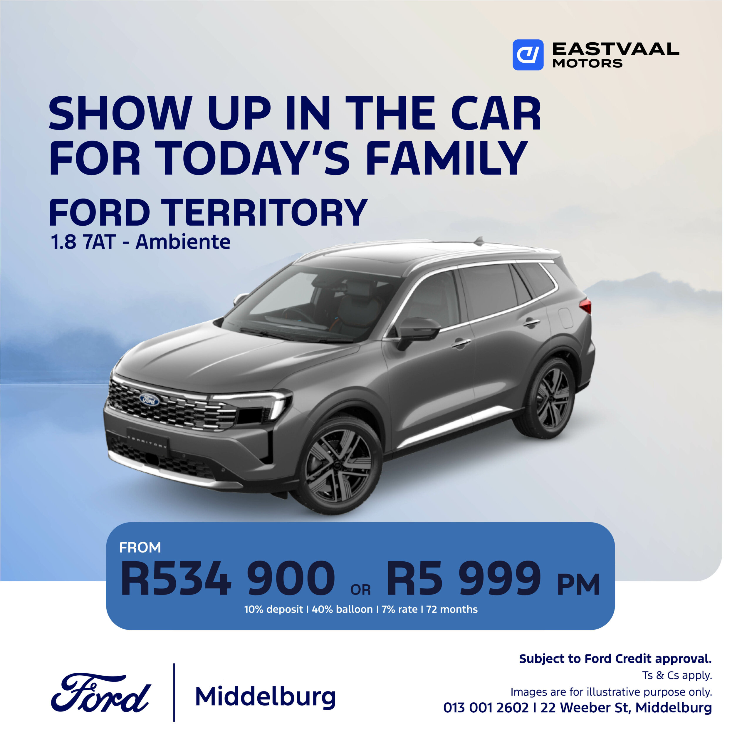 Ford Territory Trend from Eastvaal Middelburg Ford