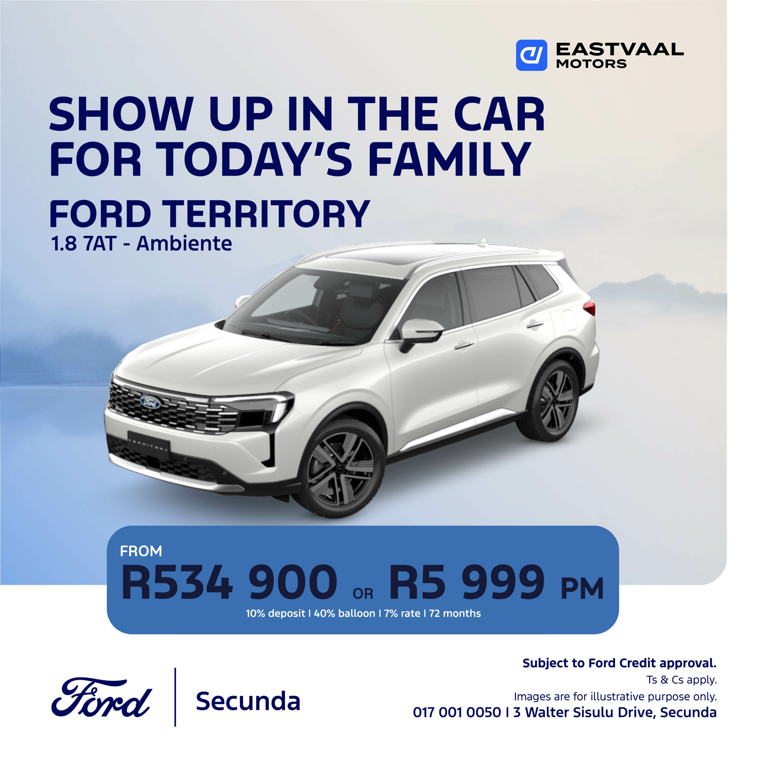 ford territory trend Ambiente from Eastvaal Secunda Ford