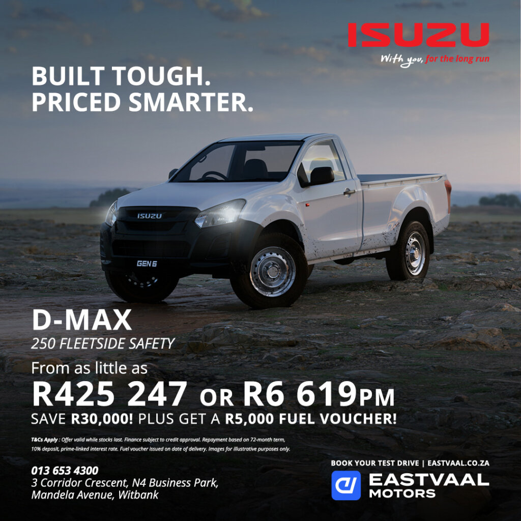 isuzu d-max from Eastvaal Motors