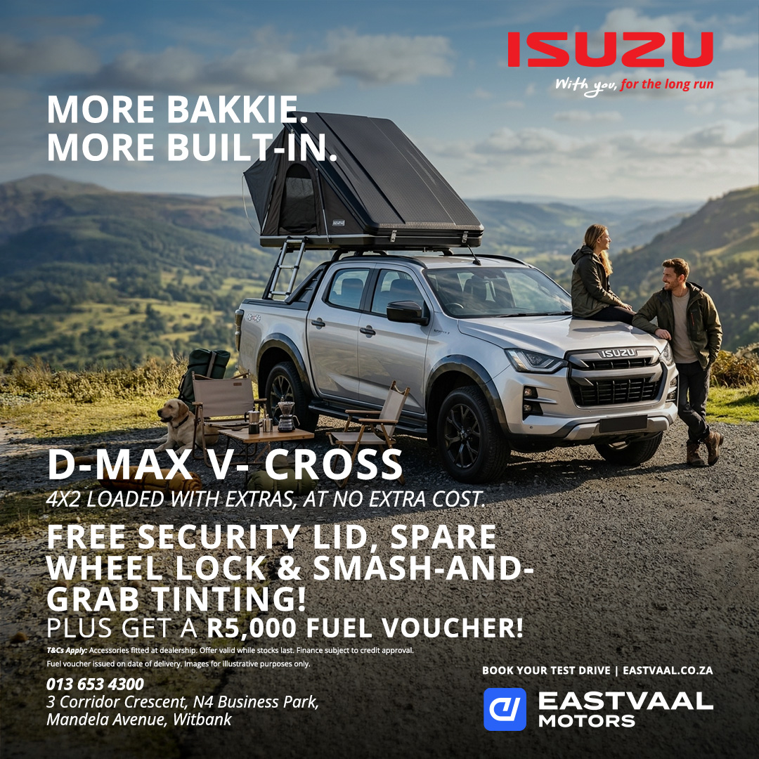 Isuzu D-Max V-Cross from Köhler Auto Isuzu Witbank