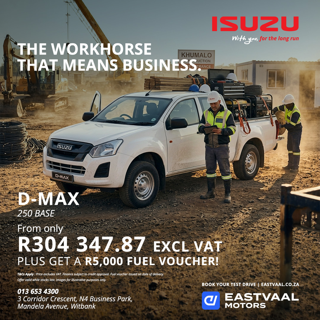 Isuzu D-Max Base from Köhler Auto Isuzu Witbank