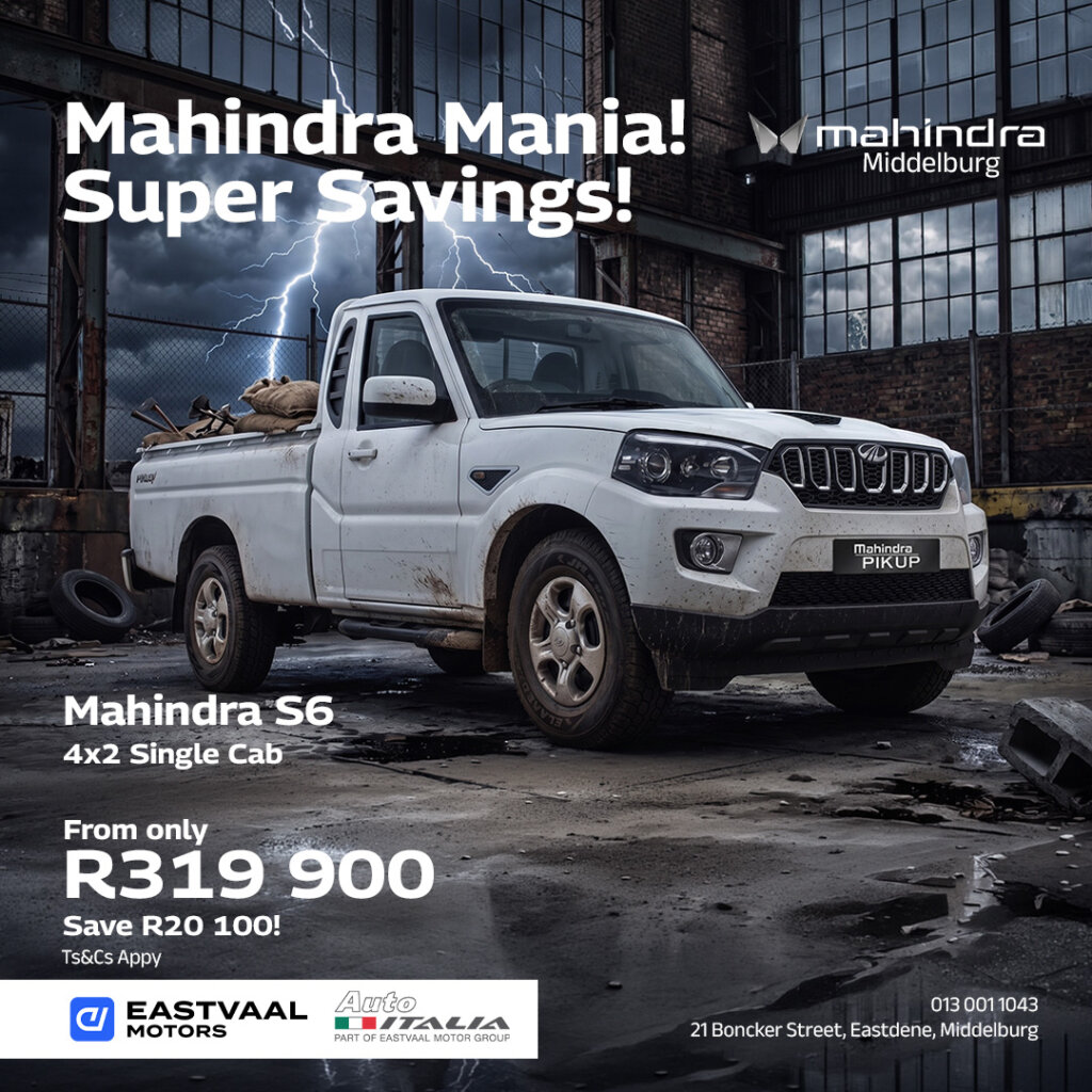 Mahindra S6 Pik from Eastvaal Motors