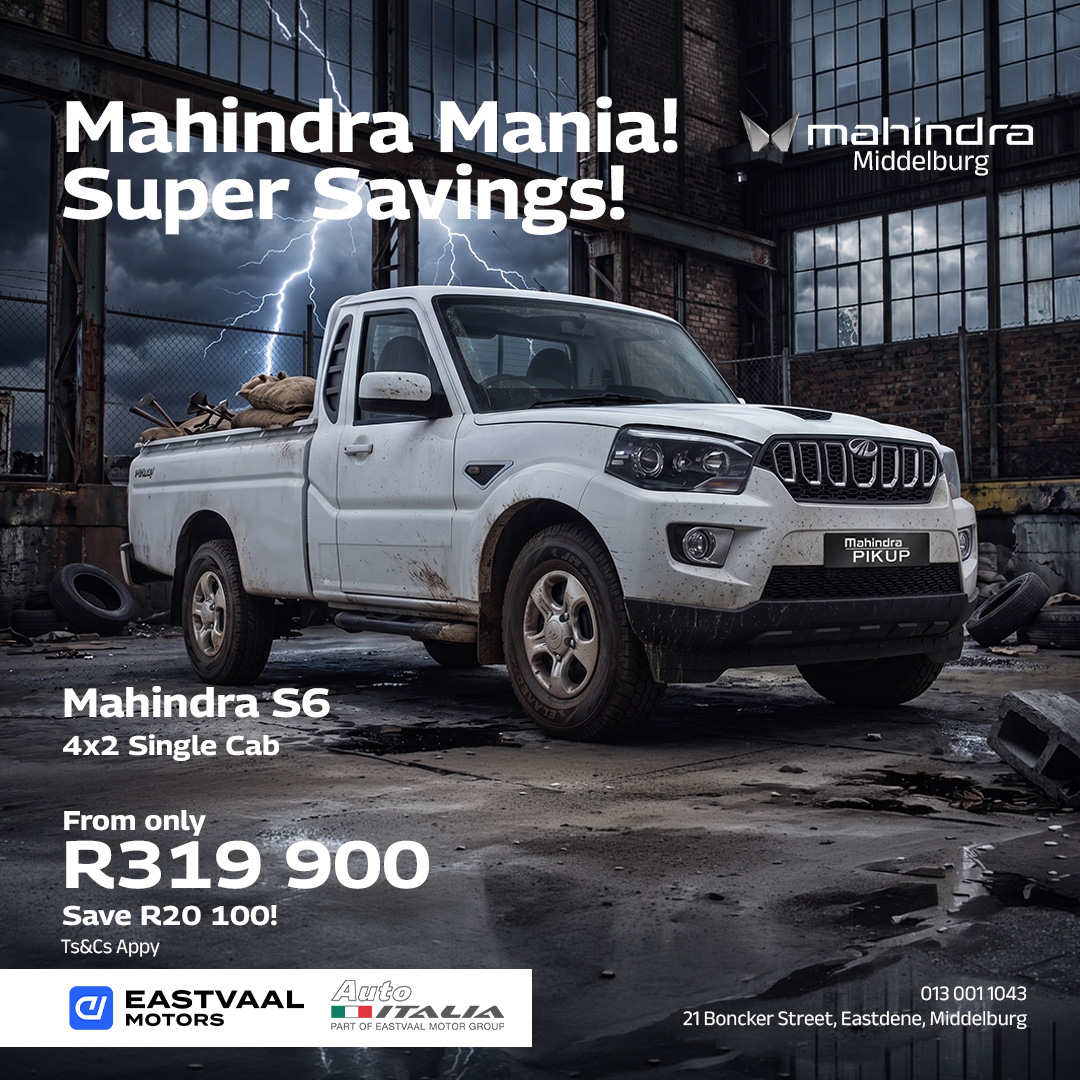 Mahindra S6 Pik from Mahindra Middelburg