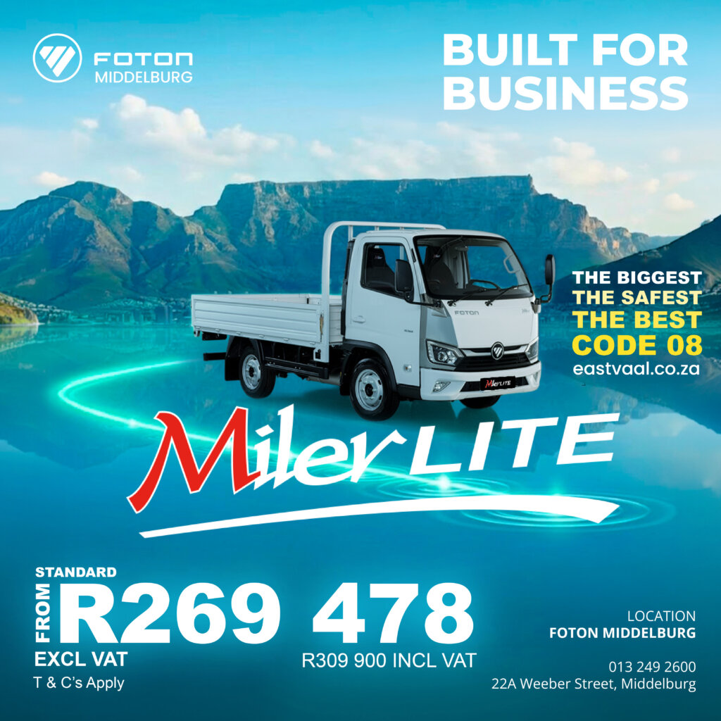 Foton Miler Lite from Eastvaal Motors