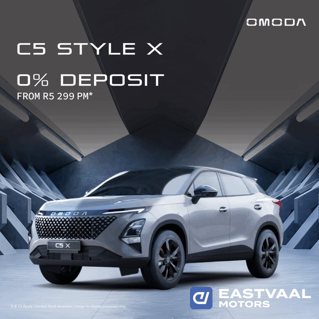 Omoda C5 Style X from Eastvaal Motors