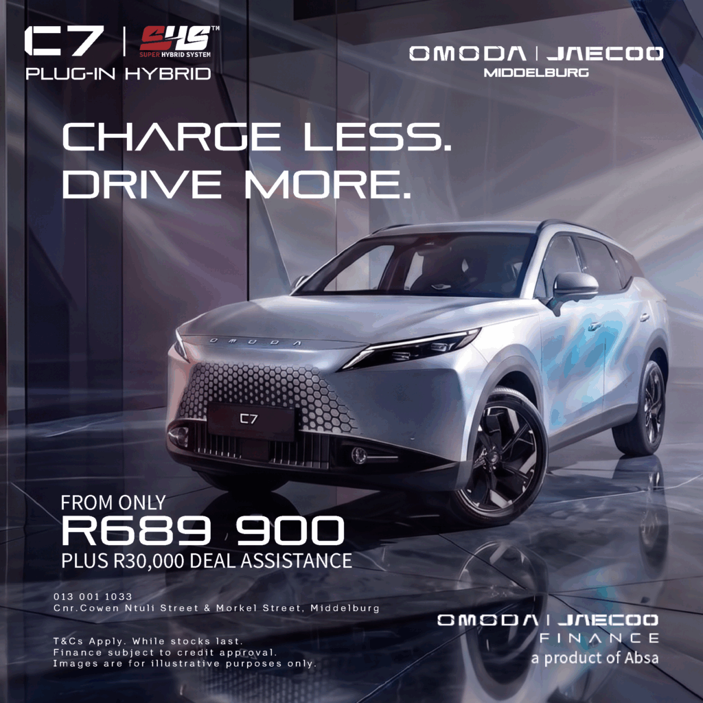 Omoda J7 from Eastvaal Motors