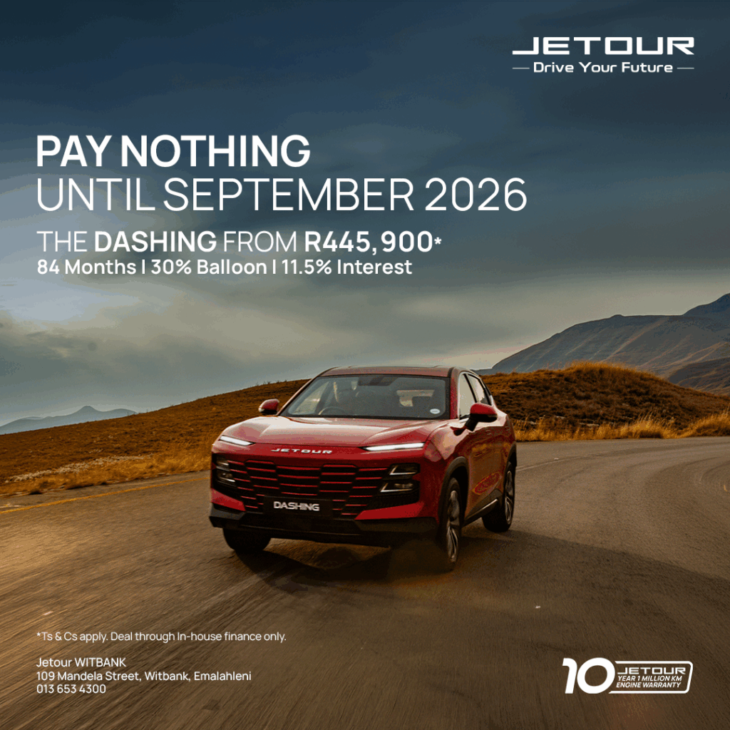 Jetour Dashing from Eastvaal Motors