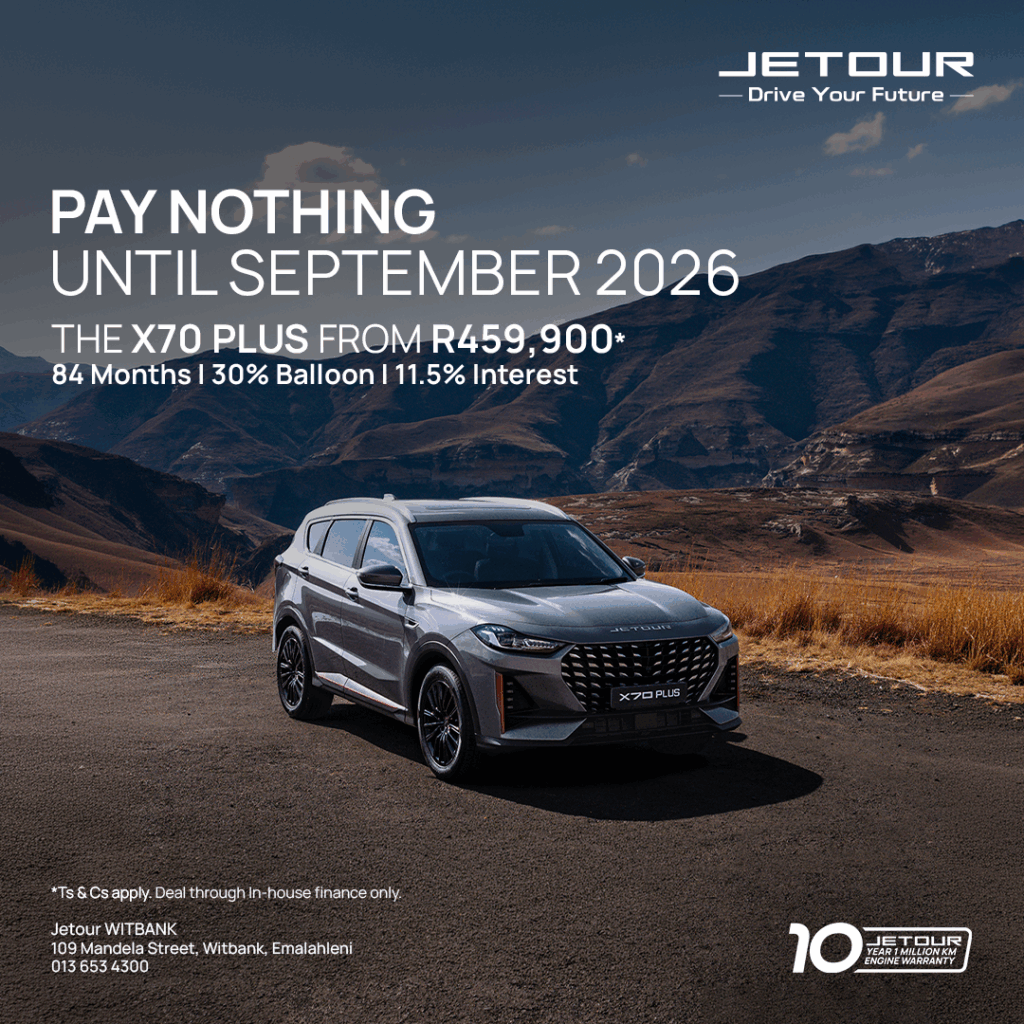 Jetour X70 Plus from Eastvaal Motors