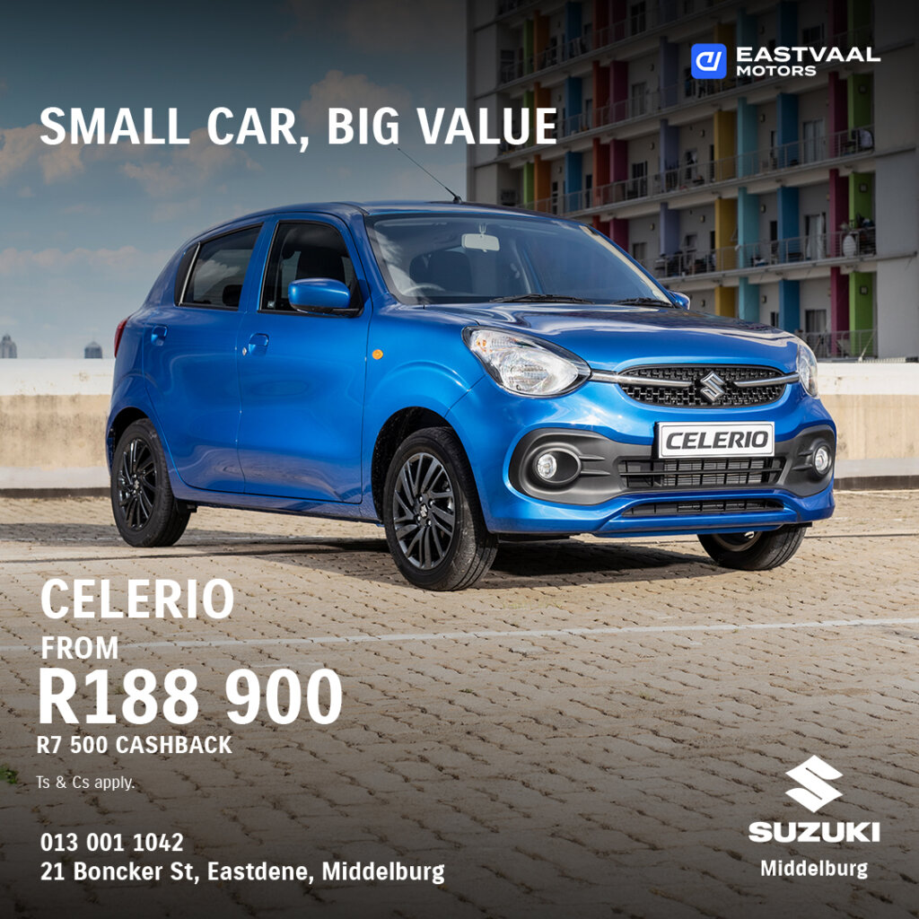 Suzuki Celerio from Eastvaal Motors