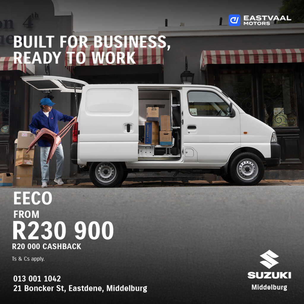 Suzuki EECO from Eastvaal Motors