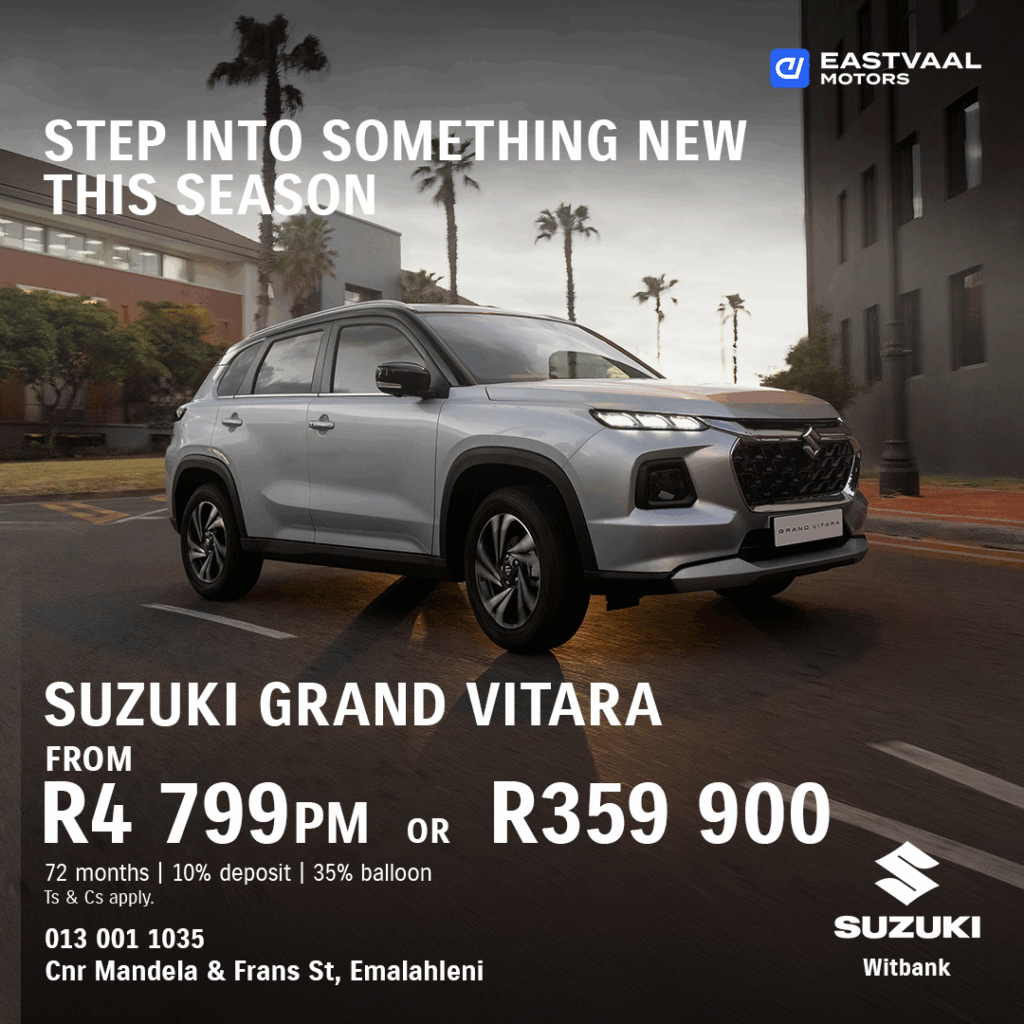 Suzuki Grand Vitara from Eastvaal Motors