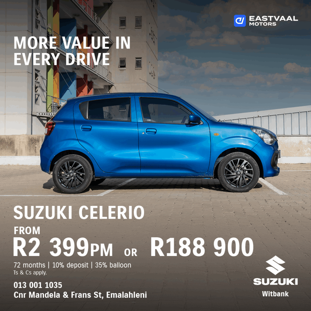 suzuki celerio from Eastvaal Motors