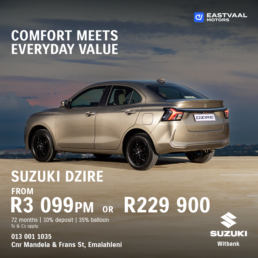 suzuki dzire from Eastvaal Suzuki Emalahleni