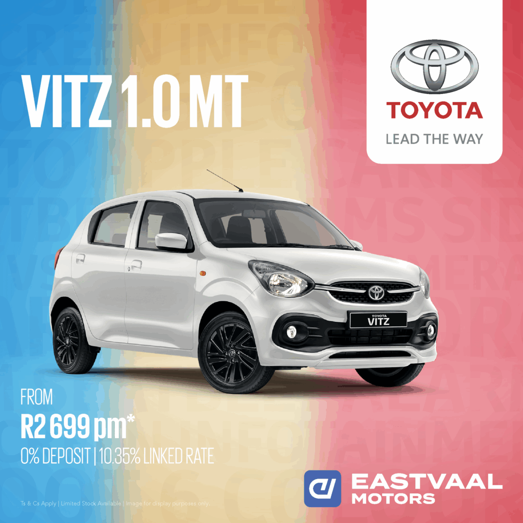 Toyota Vitz 1.0 MT from Eastvaal Motors