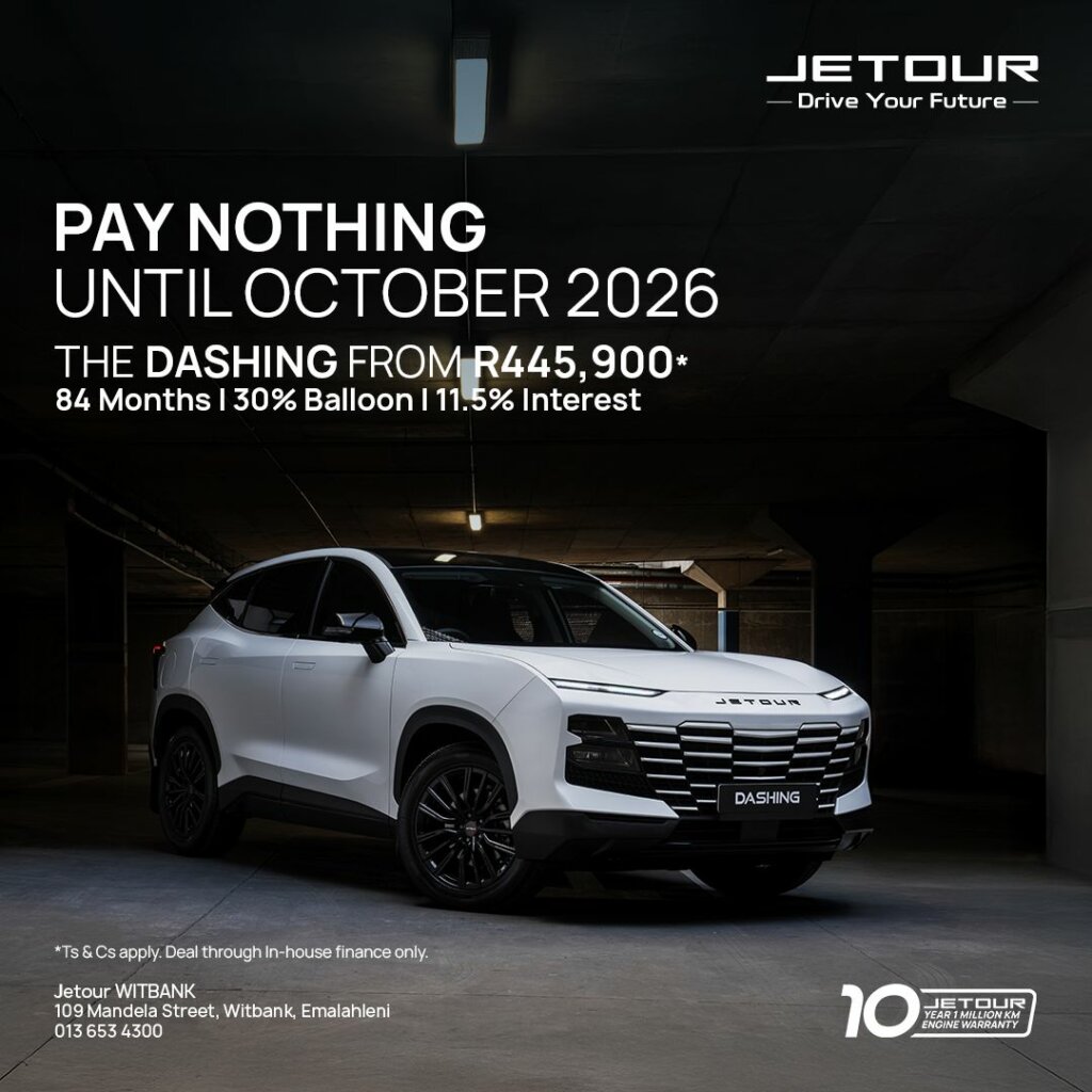 Jetour Dashing from Eastvaal Motors