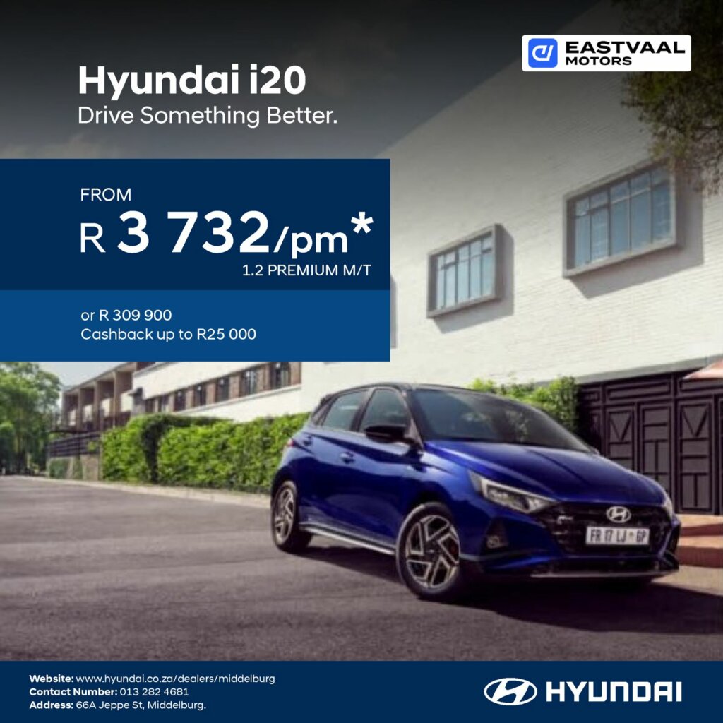 Hyundai I20 from Eastvaal Motors