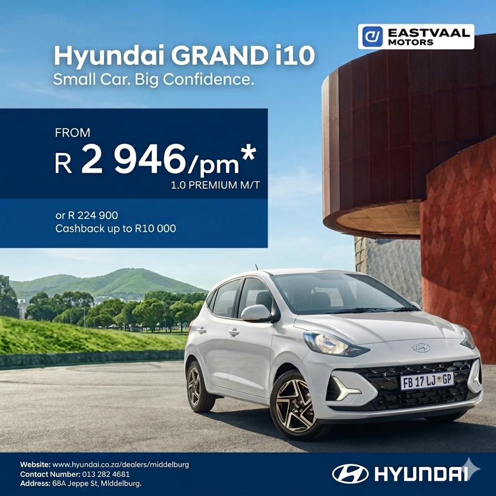 Hyundai Grand I10 from Eastvaal Motors