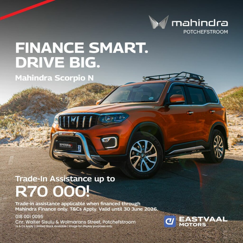 Mahindra Scorpio N from Eastvaal Motors
