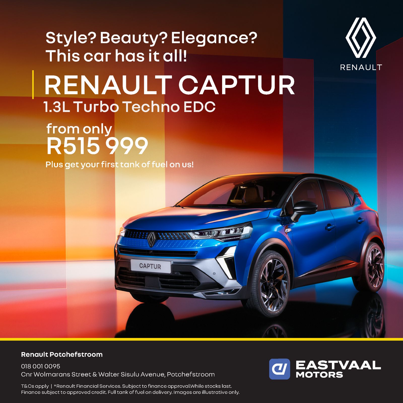 Renault Captur from Renault Potchefstroom