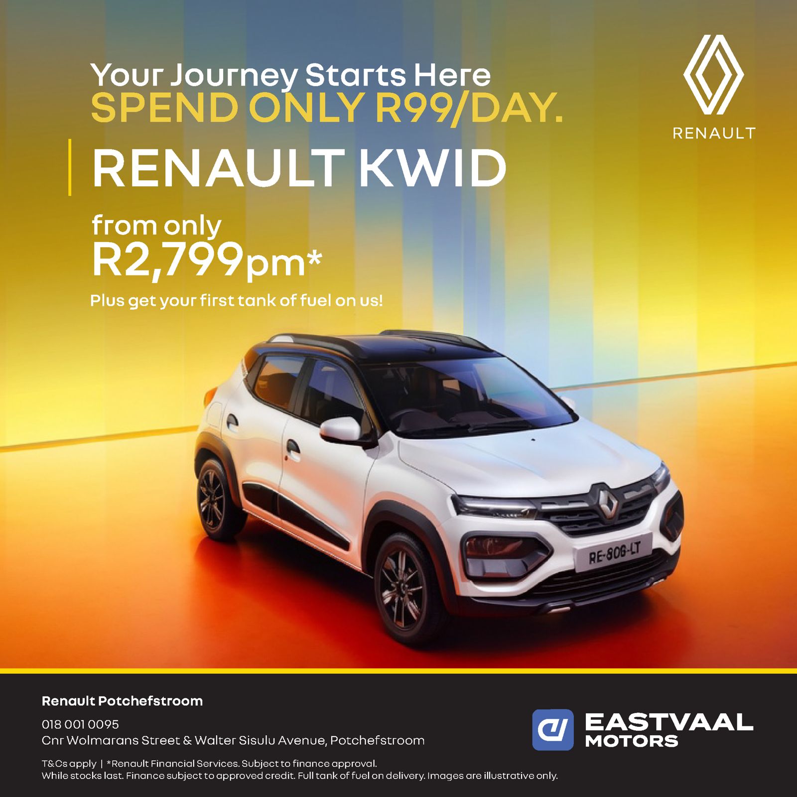 Renault Kwid from Renault Potchefstroom