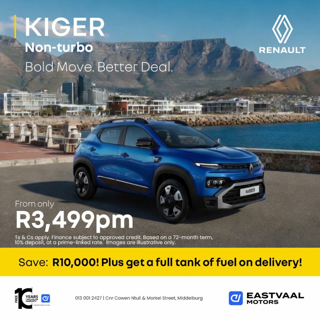 Renault Kiger from Eastvaal Motors