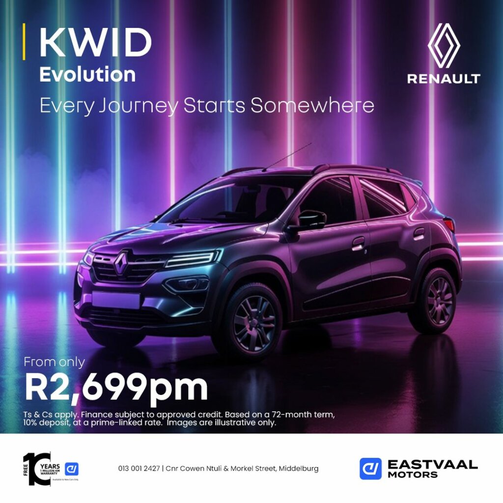 Renault Kwid from Eastvaal Motors