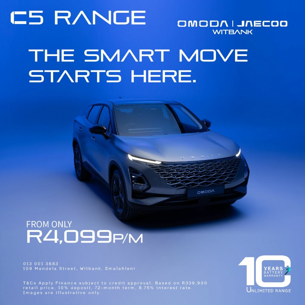 Omoda C5 from Eastvaal Motors