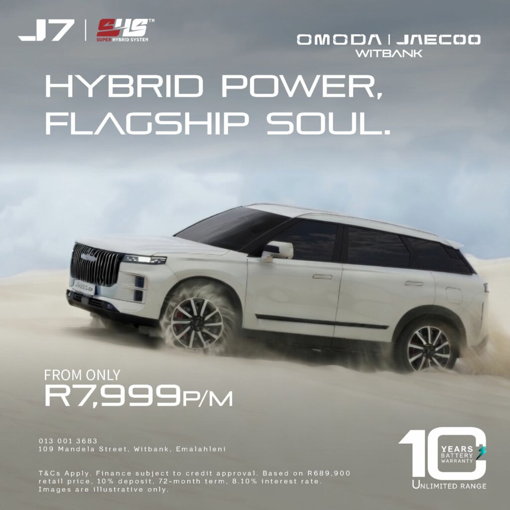 Jaecoo J7 Hybrid from Eastvaal Motors