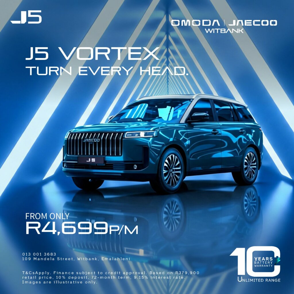 Jeacoo J5 Vortex from Eastvaal Motors